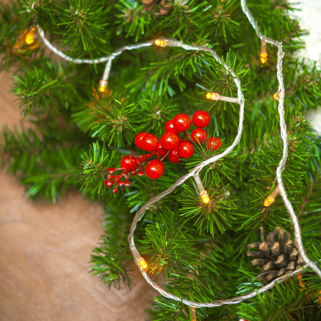 Arlight Светодиодная гирлянда ARD-STRING-HOME-5000-CLEAR-50LED-STD WARM (230V, 3.5W) (Ardecoled, IP20)