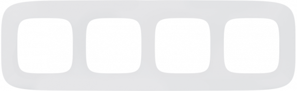 Legrand Valena ALLURE Белая Рамка 4-ая