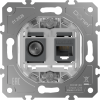 Donel Механизм розетки RJ45/TV cat.5, ClassE-8/0-2400 МГц, серия D16, DO36100