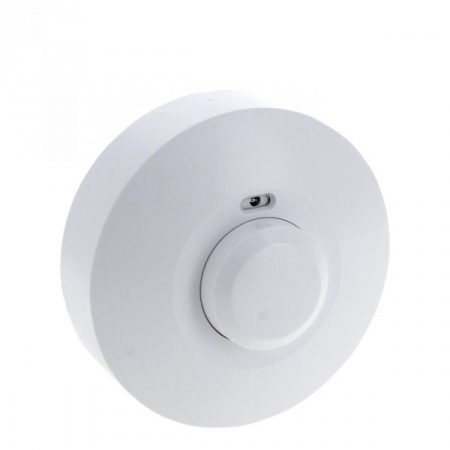 EKF PROxima Микроволновый датчик движения бел. 1200Вт 360гр. до 20м IP20 MW-703