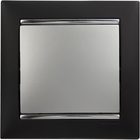 Legrand Valena Алюминий Выключатель 1-клавишный