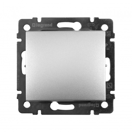 Legrand Valena Алюминий Выключатель 1-клавишный