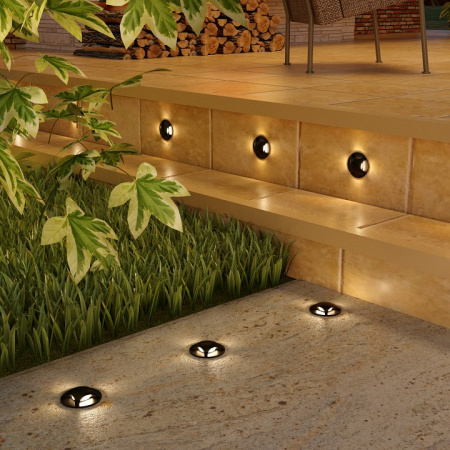 Подсветка для лестниц и дорожек MRL LED 1106 чёрный Elektrostandard Step 3 a049750