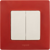 Legrand Etika Красная Рамка 1-ая
