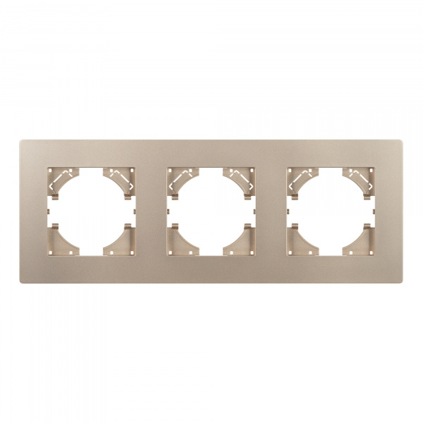 Arlight Рамка пластиковая FRM-PERIO-PL-3-GD (-)