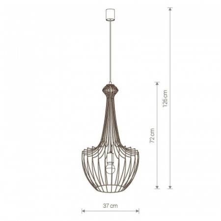 Подвесной светильник Nowodvorski Luksor 8851