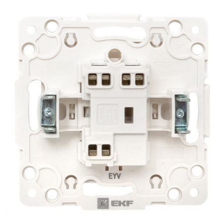 EKF PROxima Стокгольм Белый Выключатель проходной 1-кл, 10А, винт.клеммы