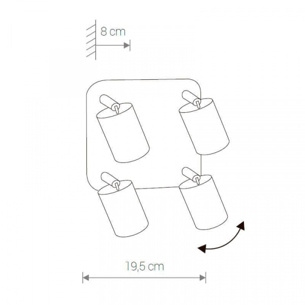 Спот Nowodvorski Eye Spot 8820