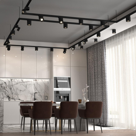 Трековый светодиодный светильник Novotech Port Groda 358779