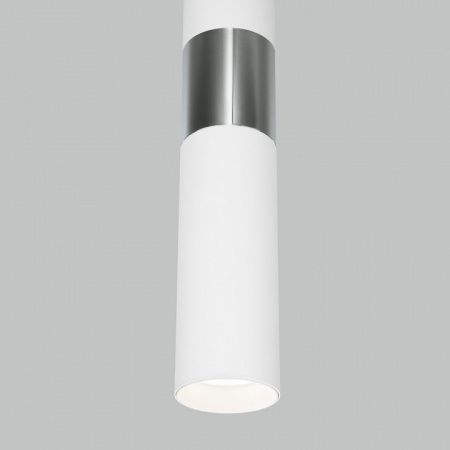 Подвесной светильник 50097/1 белый/хром Eurosvet Viero