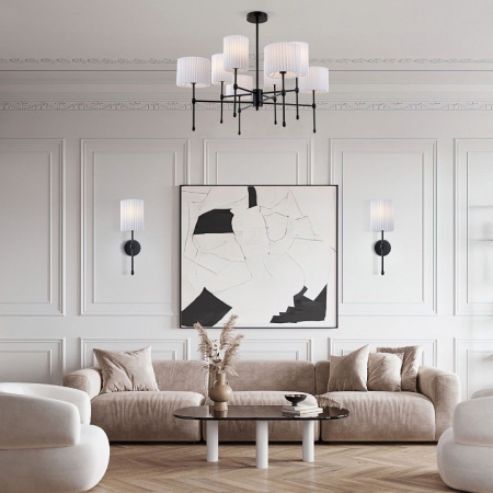 Настенный светильник 60162/1 черный Eurosvet Notturno