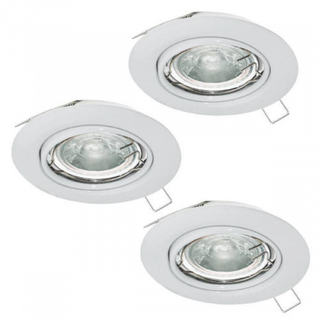 Комплект встраиваемых светильников (3 шт.) Eglo Mazuby 34016