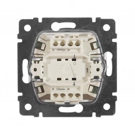 Legrand Valena Алюминий Выключатель 1-клавишный