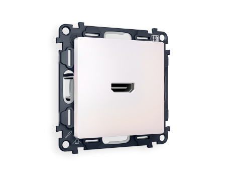 Комплект механизма розетки HDMI 2.0 ALFA MA214010 Жемчуг 40V/500mA 2.0GHz 5-18Gbit/s QUANT