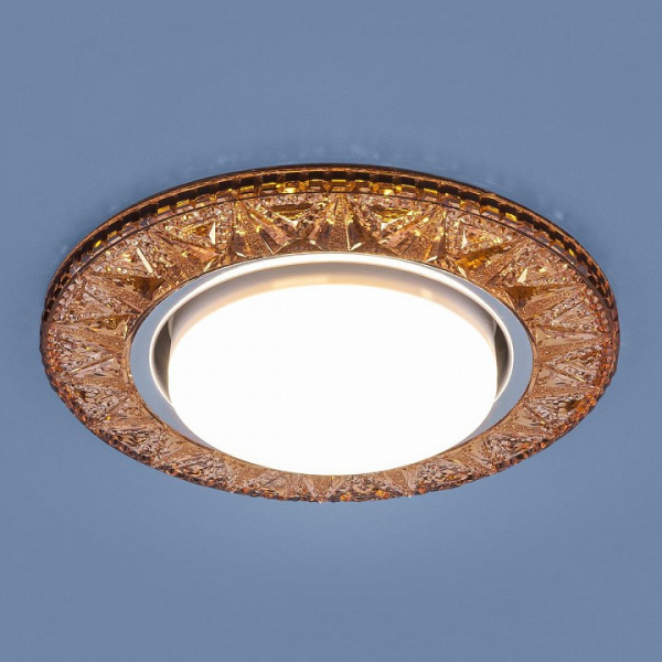 Точечный светодиодный светильник 3022 GX53 GD золото Elektrostandard Rodi a037069