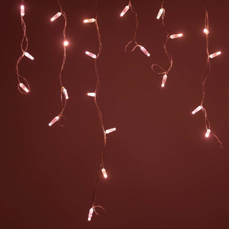 Arlight Светодиодная гирлянда ARD-EDGE-CLASSIC-2400x600-CLEAR-88LED-STD Rose Gold (230V, 6W) (Ardecoled, IP65)