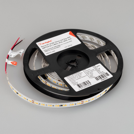 Arlight Лента RT-A168-10mm 24V Day-MIX SWITCH (21.3 W/m, IP20, 2835, 5m) (изм.ЦТ вкл-выкл)