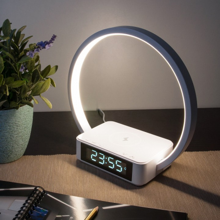 Светодиодная настольная лампа 80505/1 белый Eurosvet Timelight