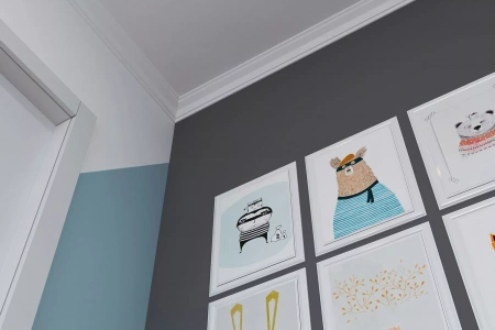 Молдинг MX017, 30х9, 2000мм, Экополимер/36