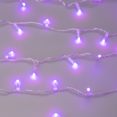 Arlight Светодиодная гирлянда ARD-STRING-CLASSIC-10000-CLEAR-100LED-SYNC RGB (230V, 6.5W) (Ardecoled, IP65)