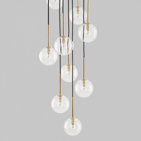 Подвесной светильник со стеклянными плафонами 5944 Nilos Eurosvet Nilos