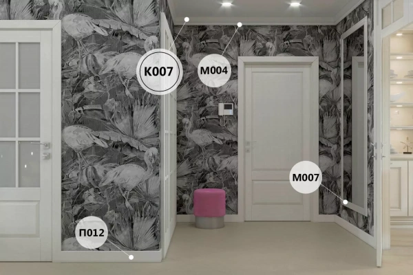 Карниз KX007, 70х42, 2000мм, Экополимер/9 Карниз KX007, 70х42, 2000мм, Экополимер/9