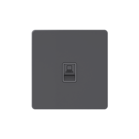 Systeme Electric Systeme Infinity Вулканический пепел Розетка информационная RJ-45 кат.5e