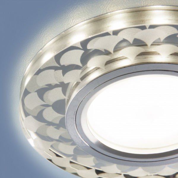 Встраиваемый точечный светильник с LED подсветкой 2247 MR16 Elektrostandard Pilov a047760