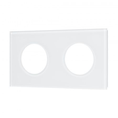 Arlight Рамка стеклянная FRM-GLARE-GC-2-WH (-)