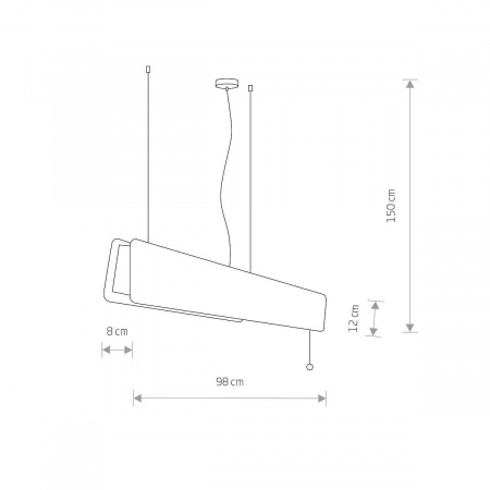 Подвесной светильник Nowodvorski Oslo Led 90 7520