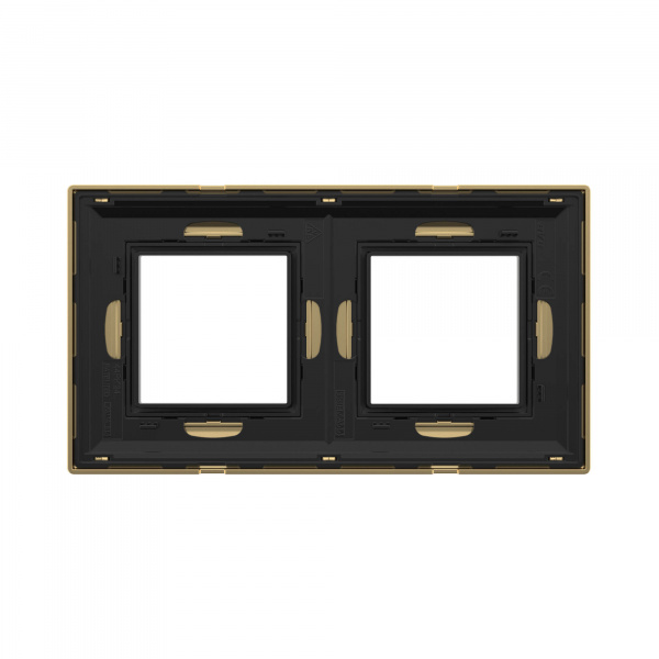 DKC Avanti Золотой Металл Рамка 4 модуля