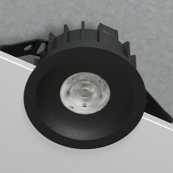 Светильник встраиваемый светодиодный Combi 20W 4000K черный 25069/LED Elektrostandard Combi a069008 Светильник встраиваемый светодиодный Combi 20W 4000K черный 25069/LED Elektrostandard Combi a069008