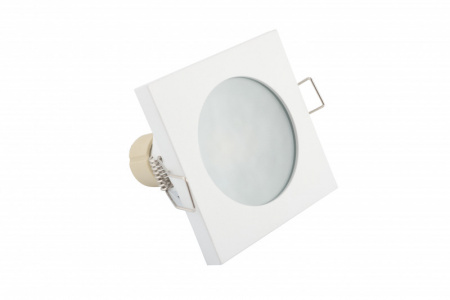 DK3014-WH Встраиваемый светильник влагозащ., IP 44, 50 Вт, GU10, белый, алюминий