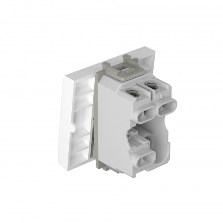 DKC Avanti Белое облако Выключатель 16A 2 модуля