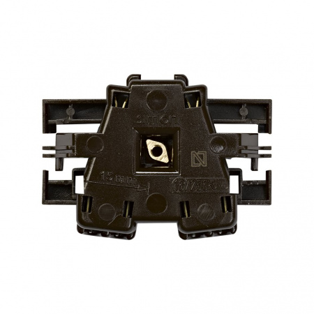 Simon 73 loft Мех Розетка б/з, винтовой зажим, 10/16А