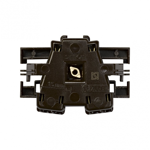 Simon 73 loft Мех Розетка б/з, винтовой зажим, 10/16А