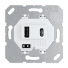 Donel USB зарядное устройство, 3.1A тип A, С белый, DUSB3100WC