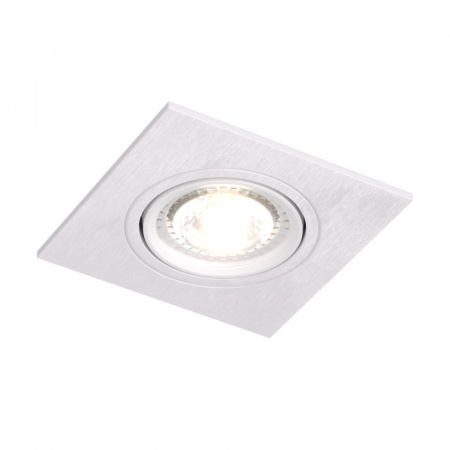 DK3021-WH Встраиваемый светильник, IP 20, 10 Вт, GU5.3, LED, белый, пластик