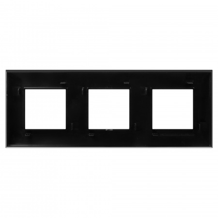 DKC Avanti Черный квадрат Рамка 6 модулей