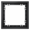 Рамка пластиковая VOLTUM S70 на 1 пост, (графит)