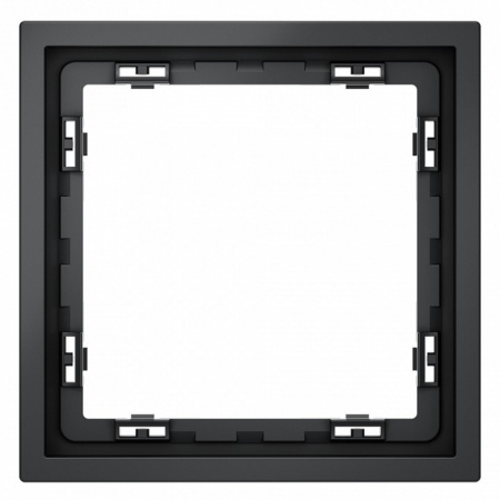Рамка пластиковая VOLTUM S70 на 1 пост, (графит)