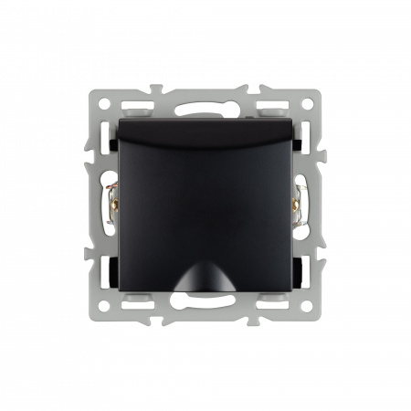 Arlight Механизм розетки влагозащищённый SCT-MCP-PL-BK (250V, 16A) (-)