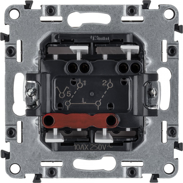 Legrand Valena LIFE DIY Бел Выключатель 2-клавишный 10А 250В