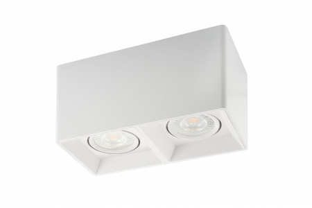 DK3035-WH Светильник накладной IP 20, 10 Вт, GU5.3, LED, белый, пластик