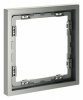 Рамка пластиковая VOLTUM S70 на 1 пост, (сталь)