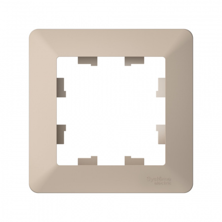 Systeme Electric AtlasDesign Air Песочный/дымчатый белый Рамка 1-ая