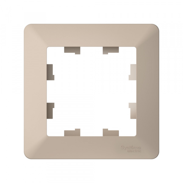 Systeme Electric AtlasDesign Air Песочный/дымчатый белый Рамка 1-ая
