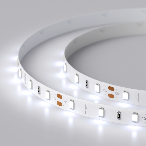 Светодиодная лента Arlight 7,2W/m 60LED/m 2835SMD холодный белый 5M 023312