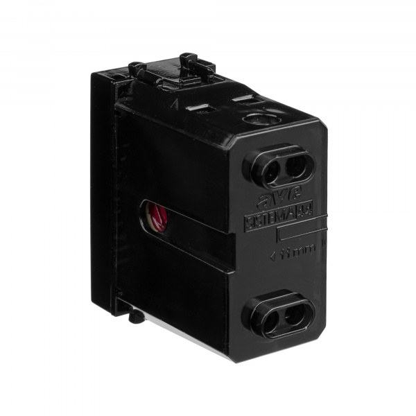 DKC Avanti Черный квадрат Звонок 1 модуль