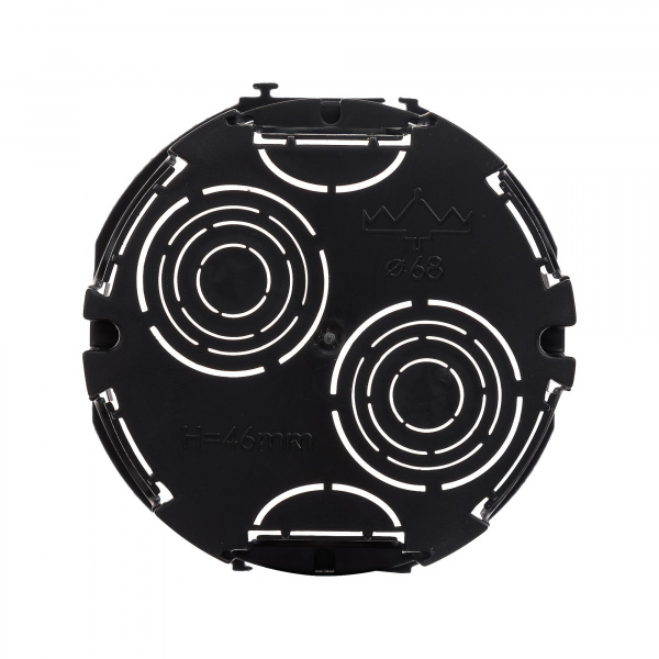 DKC Avanti Коробка для скрытого монтажа 2 мод 68х45 мм (подрозеточная установочная для сплошных стен)